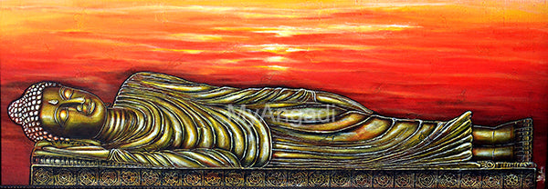 Buddha Acrylic Mural Paintings