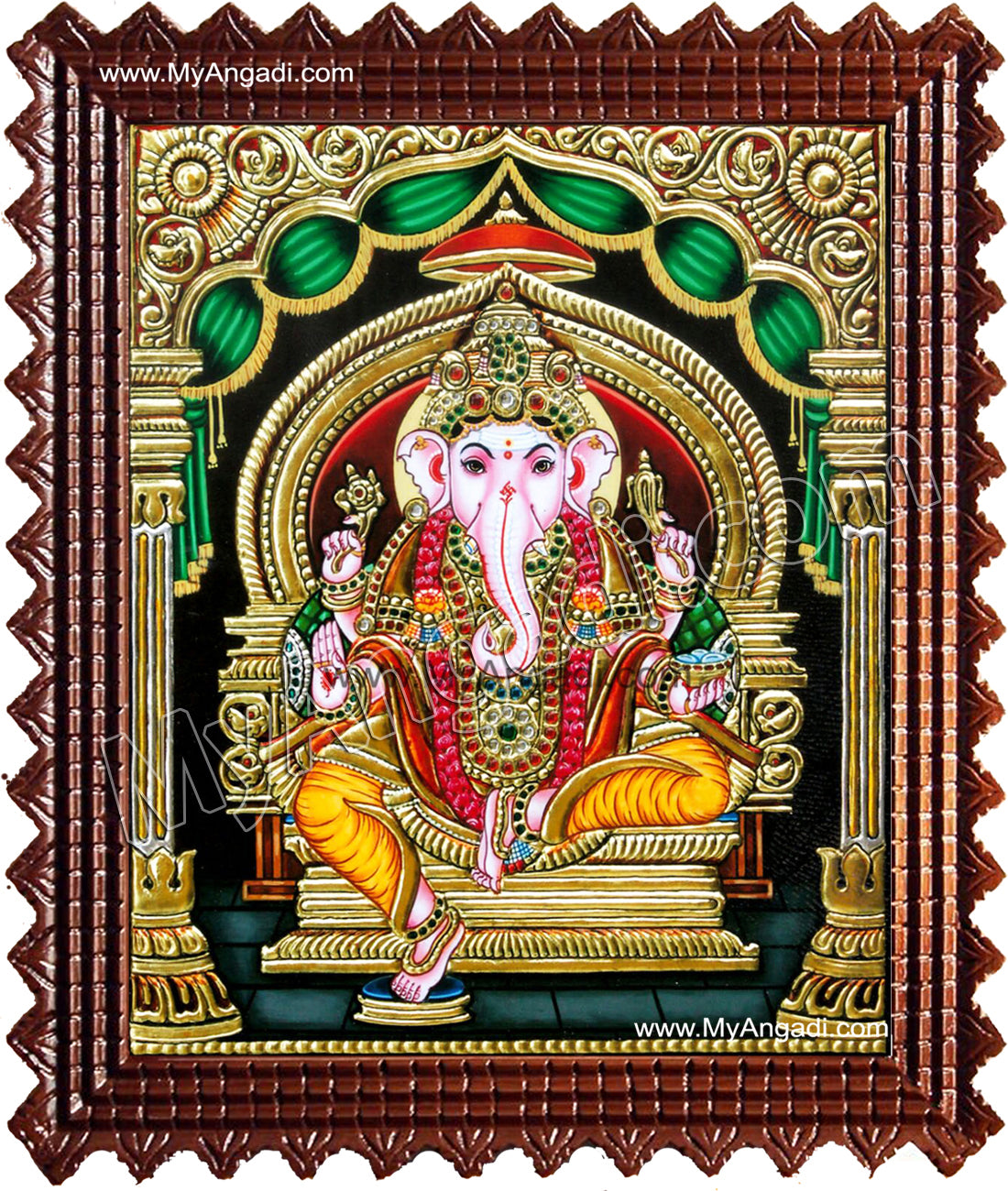 Ganapathi Tanjore Paintings