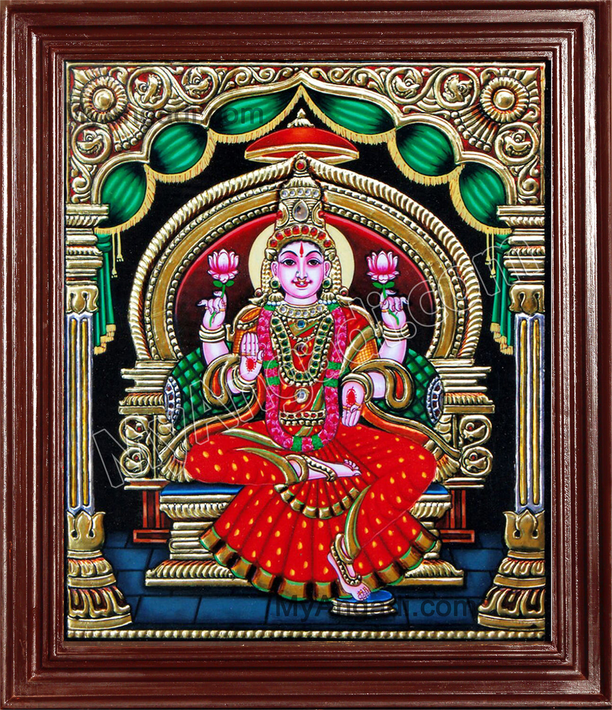 Lakshmi Tanjore Paintings