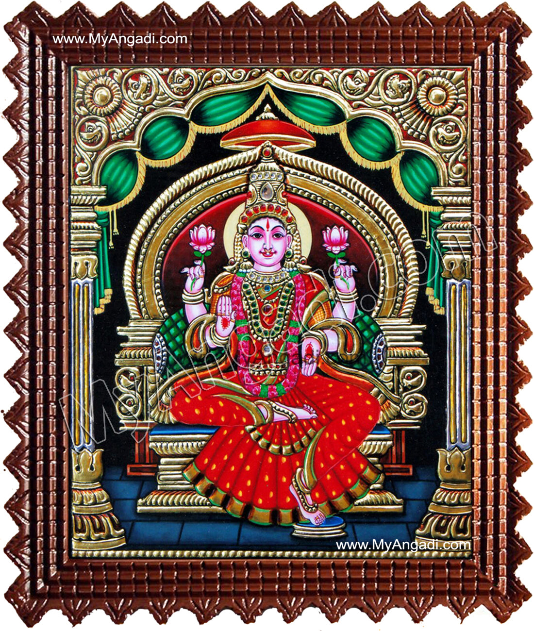 Lakshmi Tanjore Paintings