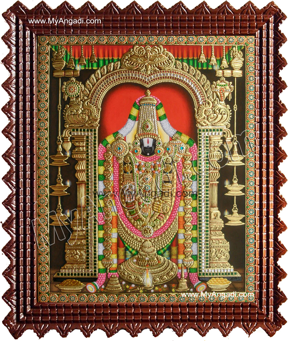 Tirupathi Balaji Tanjore Paintings