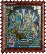 Vishnu Lakshmi Tanjore Paintings