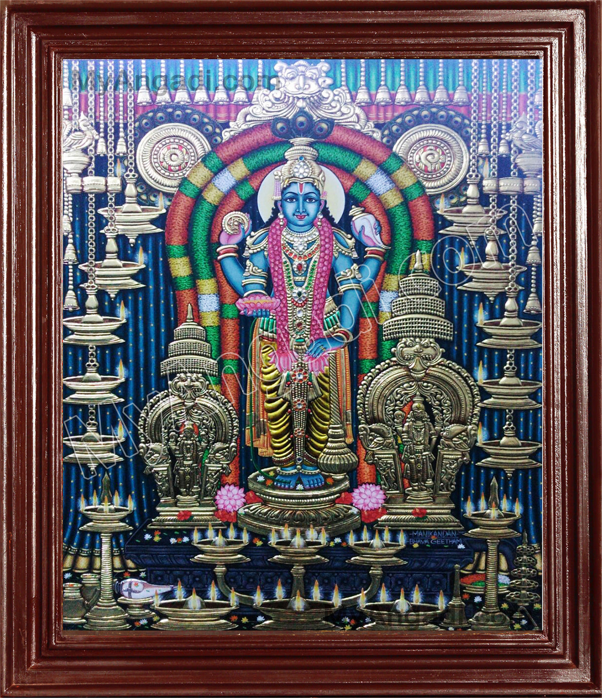 Guruvayoorappan Tanjore Paintings