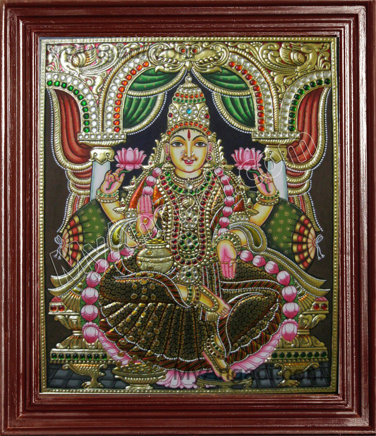 Iswarya Lakshmi Tanjore Paintings