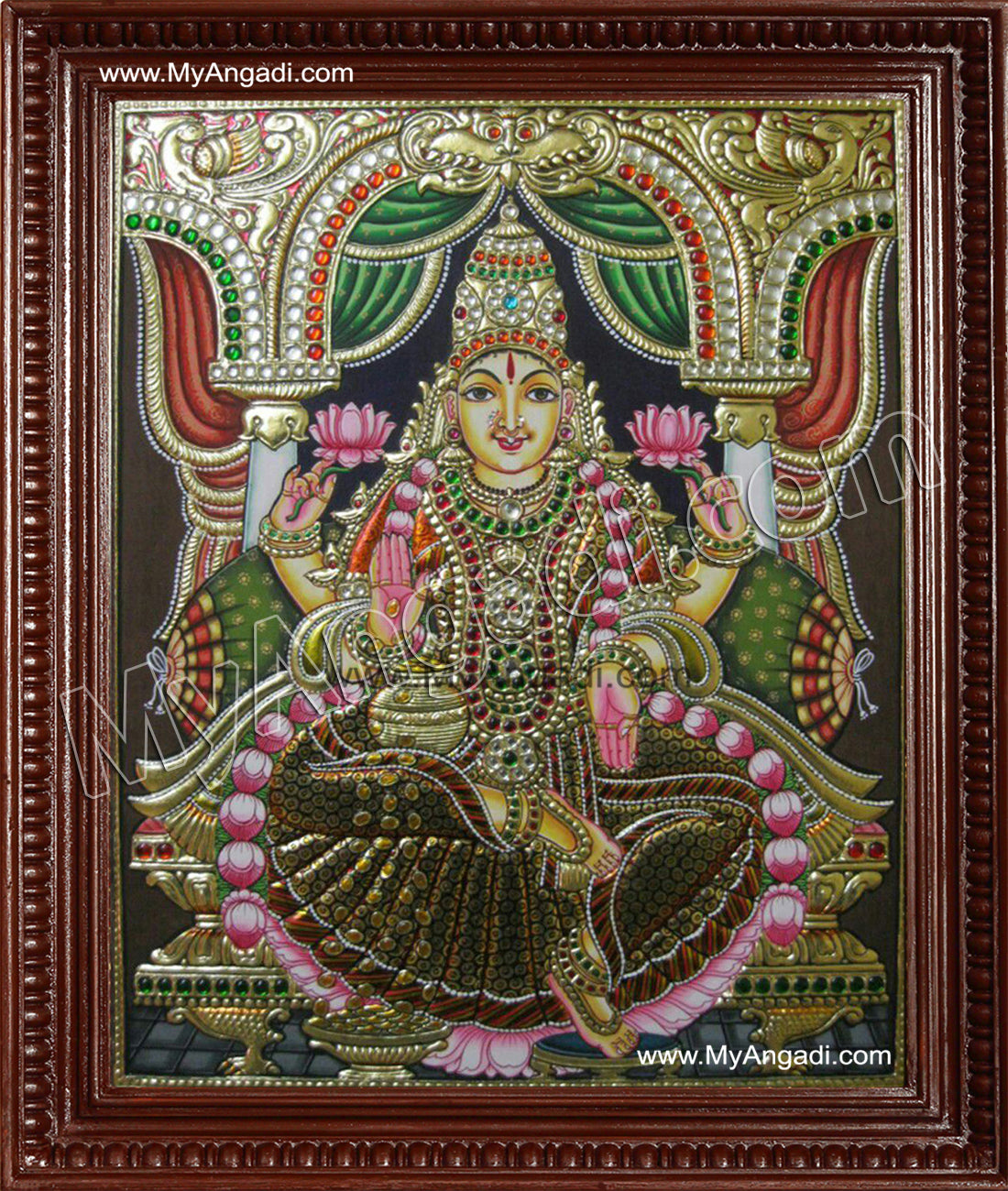 Iswarya Lakshmi Tanjore Paintings