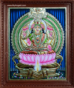 Lakshmi in Kamatchi Lamp Style