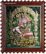Lord Siva in Indonesia Style Tanjore Paintings