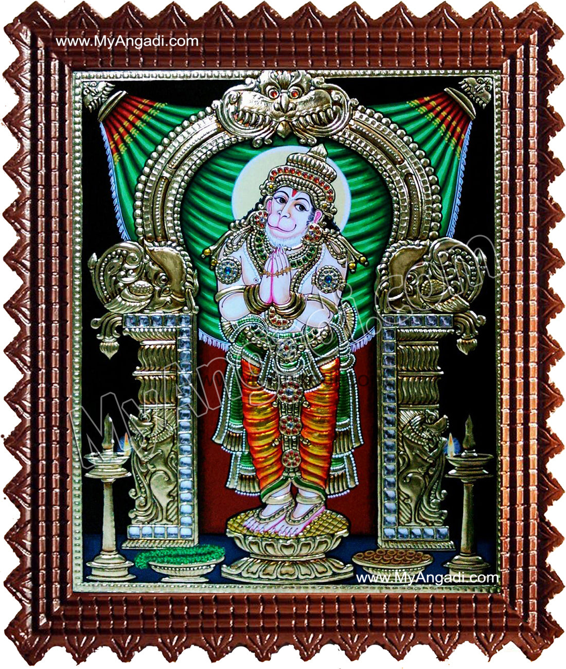 Hanuman Tanjore Paintings