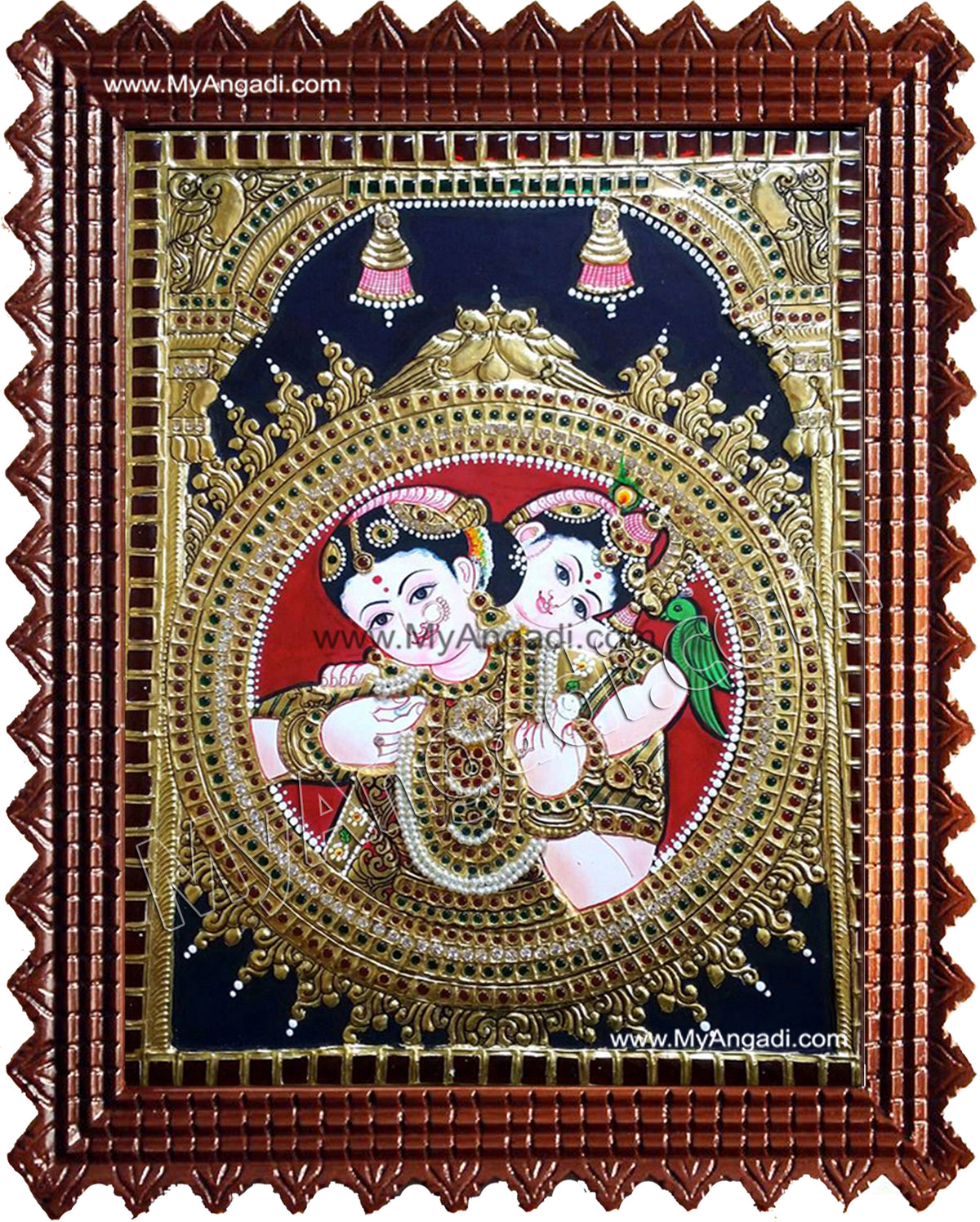 Yasodha Krishna Tanjore Paintings