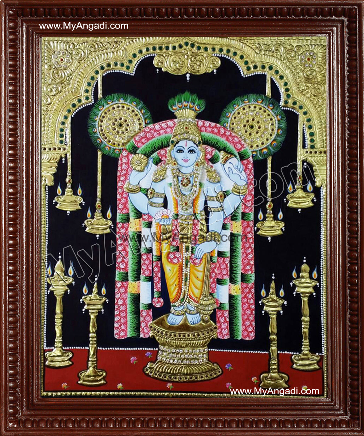Guruvayoorappan Tanjore Paintings