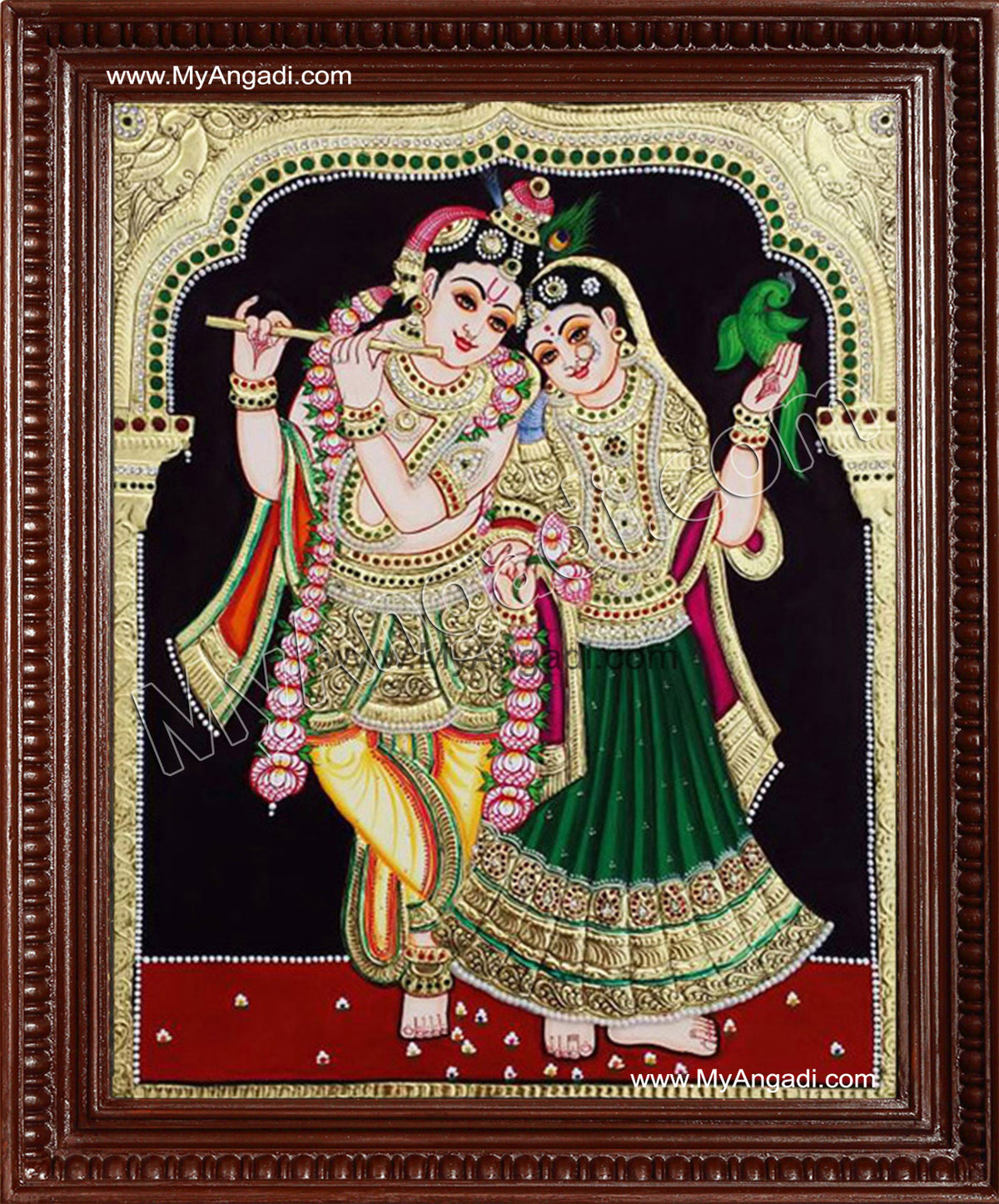 Radhe Krishna Tanjore Paintings