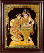 Radhe Krishna Tanjore Paintings
