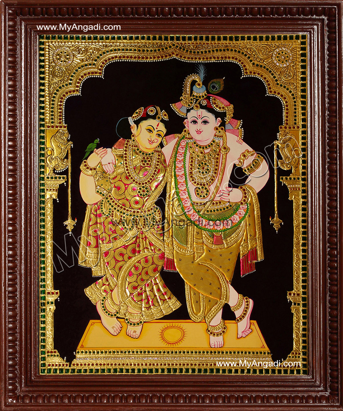Radhe Krishna Tanjore Paintings