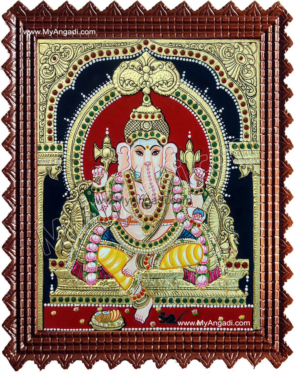 Ganesha Tanjore Paintings