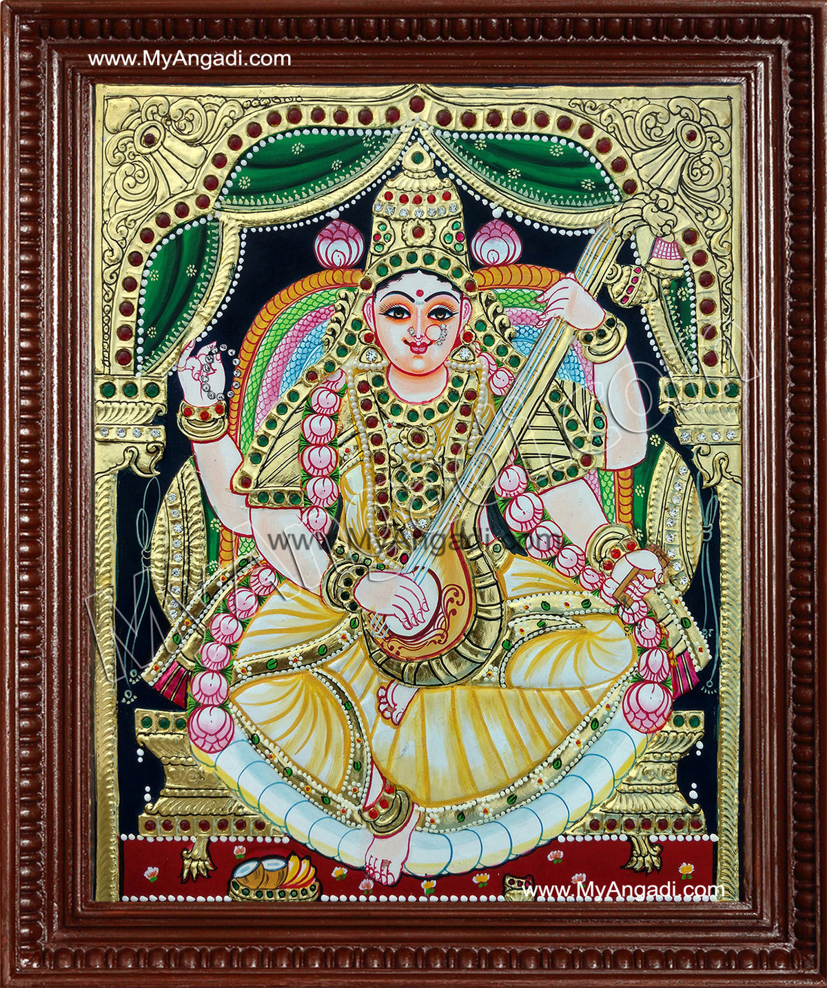 Saraswathi Tanjore Paintings