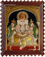Ganesha Tanjore Painting