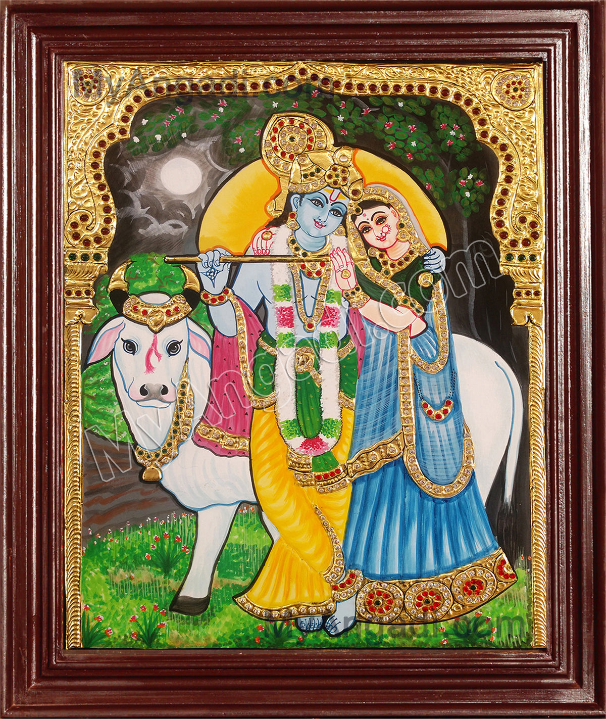 Radhe Krishna Tanjore Paintings