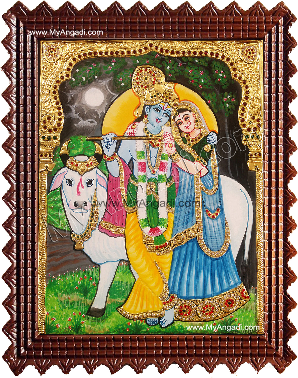 Radhe Krishna Tanjore Paintings