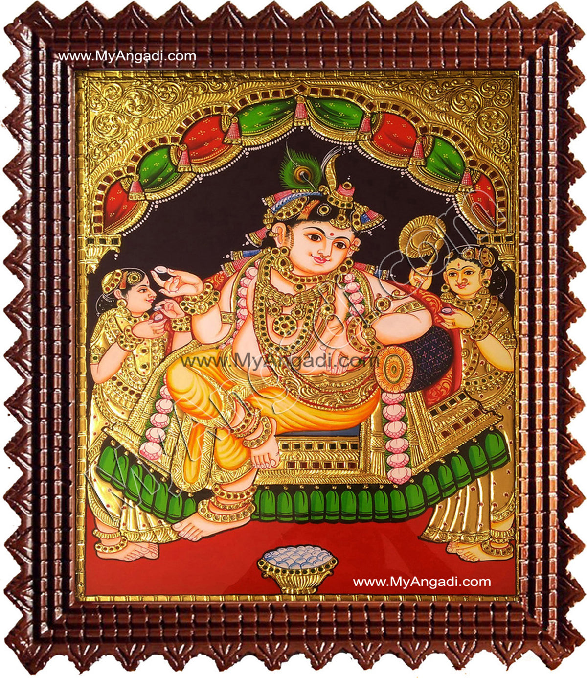 Krishna Tanjore Paintings