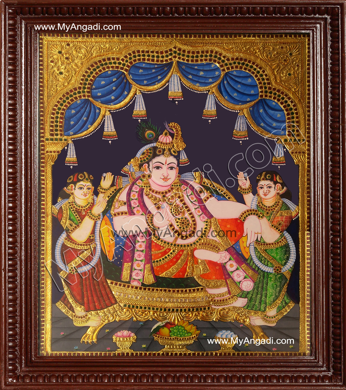Krishna Tanjore Paintings