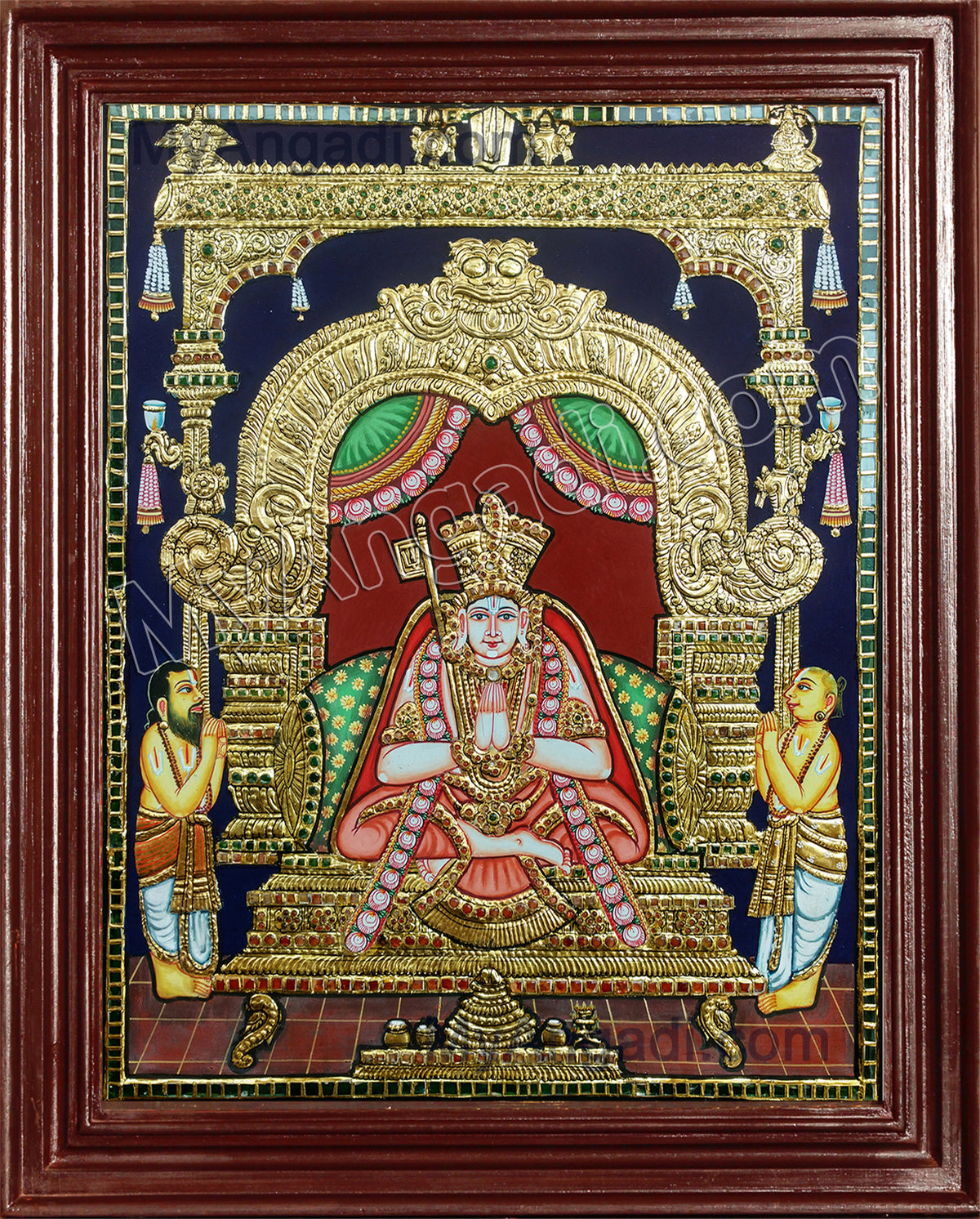 Ramanujar Tanjore Painting