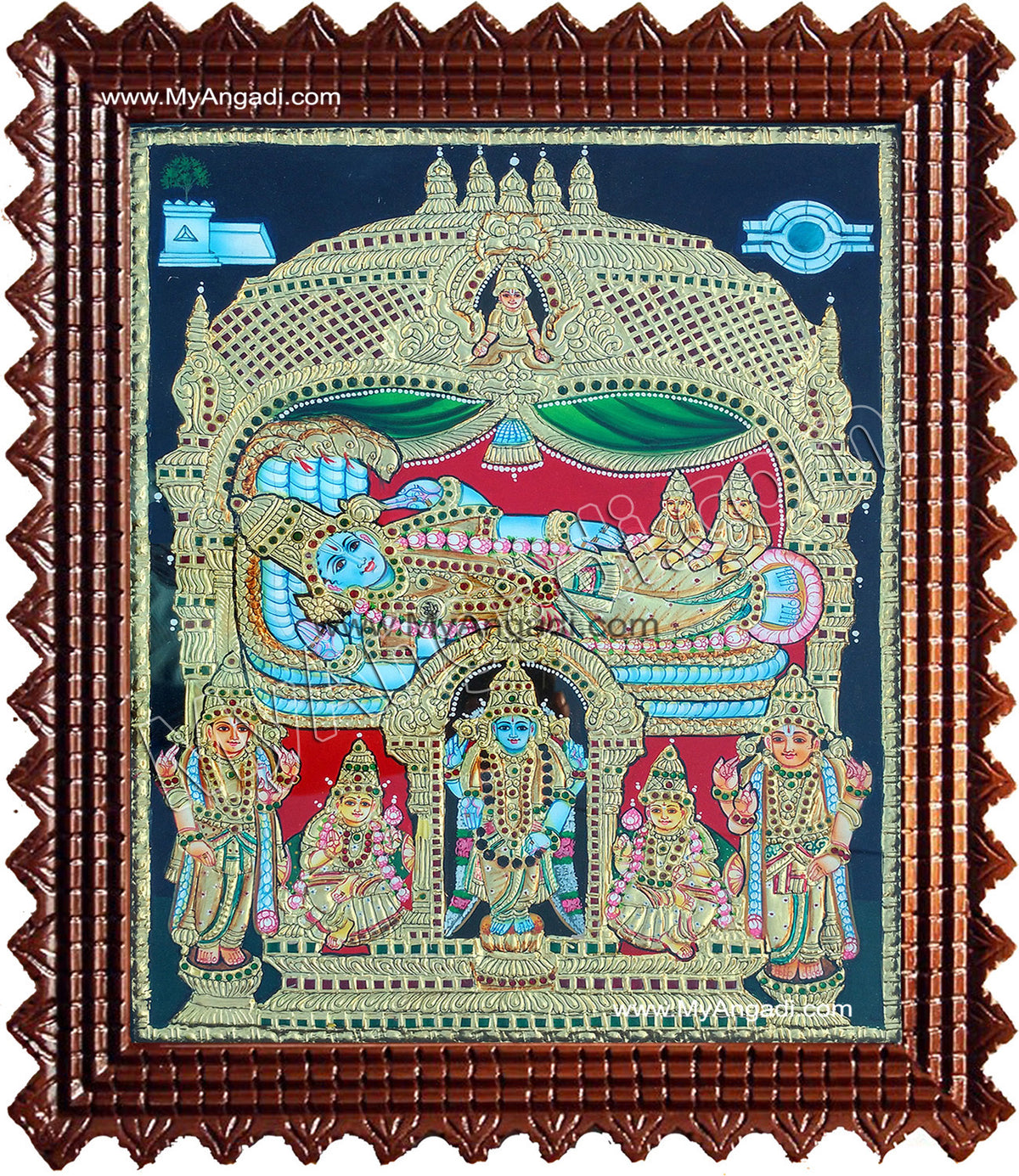 Ranganathar Tanjore Paintings