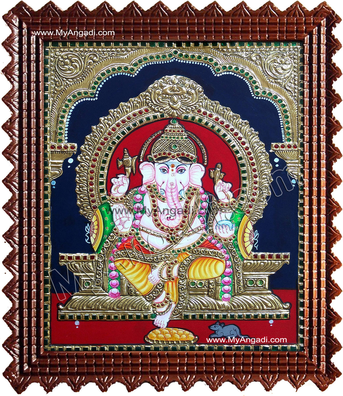 Ganesha Tajore Paintings
