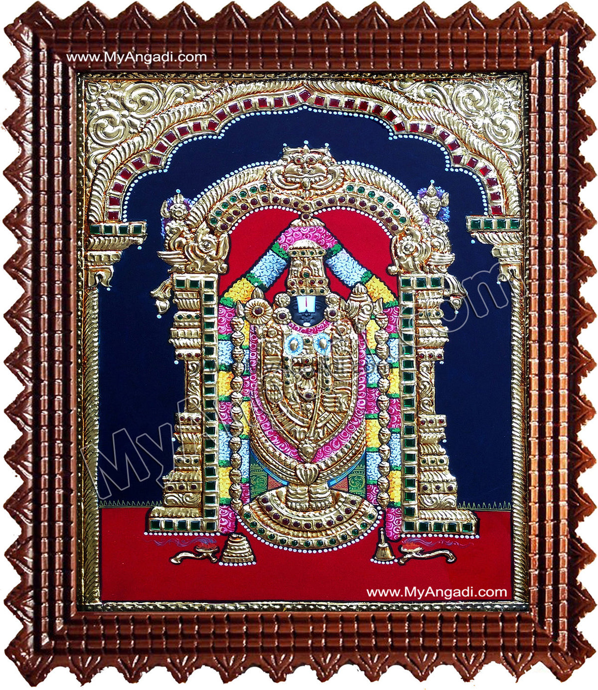 Tirupati Balaji Tanjore Paintings