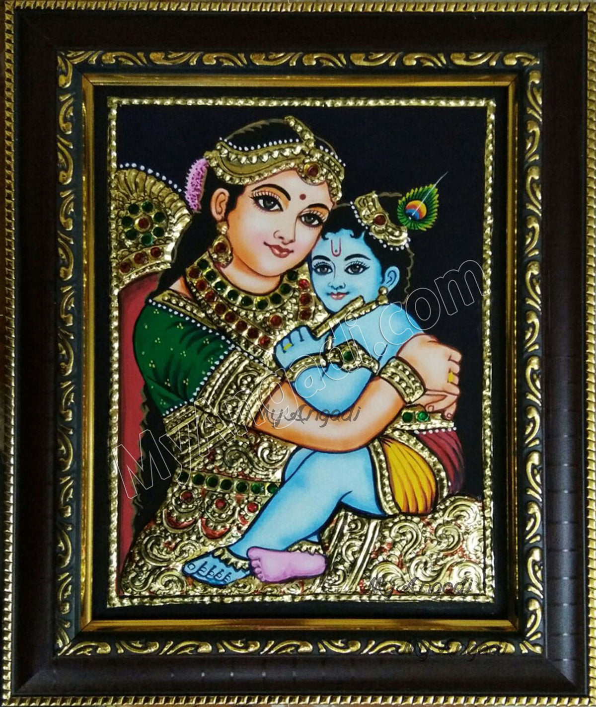 Yasodha Krishna Tanjore Paintings