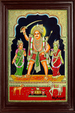 Madurai Veeran Tanjore Painting