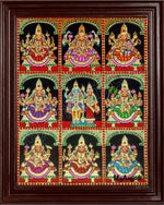 Ashtalakshmi Tanjore Paintings
