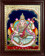 Saraswati Tanjore Painting