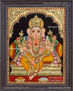 Ganesha Tanjore Painting