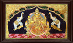 Gaja Lakshmi Tanjore Painting