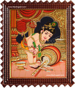 Butter Krishna Tanjore Painting