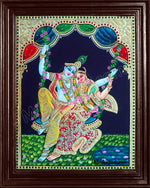 Radha Krishna Tanjore Painting