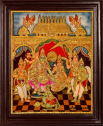 Ramar Pattabhishekam Tanjore Painting Tanjore Painting
