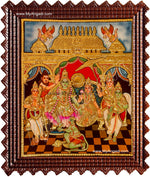 Ramar Pattabhishekam Tanjore Painting Tanjore Painting