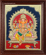 Ganapathi Tanjore Painting Tanjore Painting