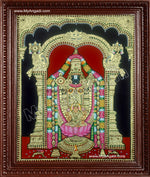 Balaji with Lakshmi Tanjore Painting