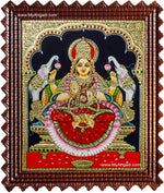 Gaja Lakshmi Tanjore Painting