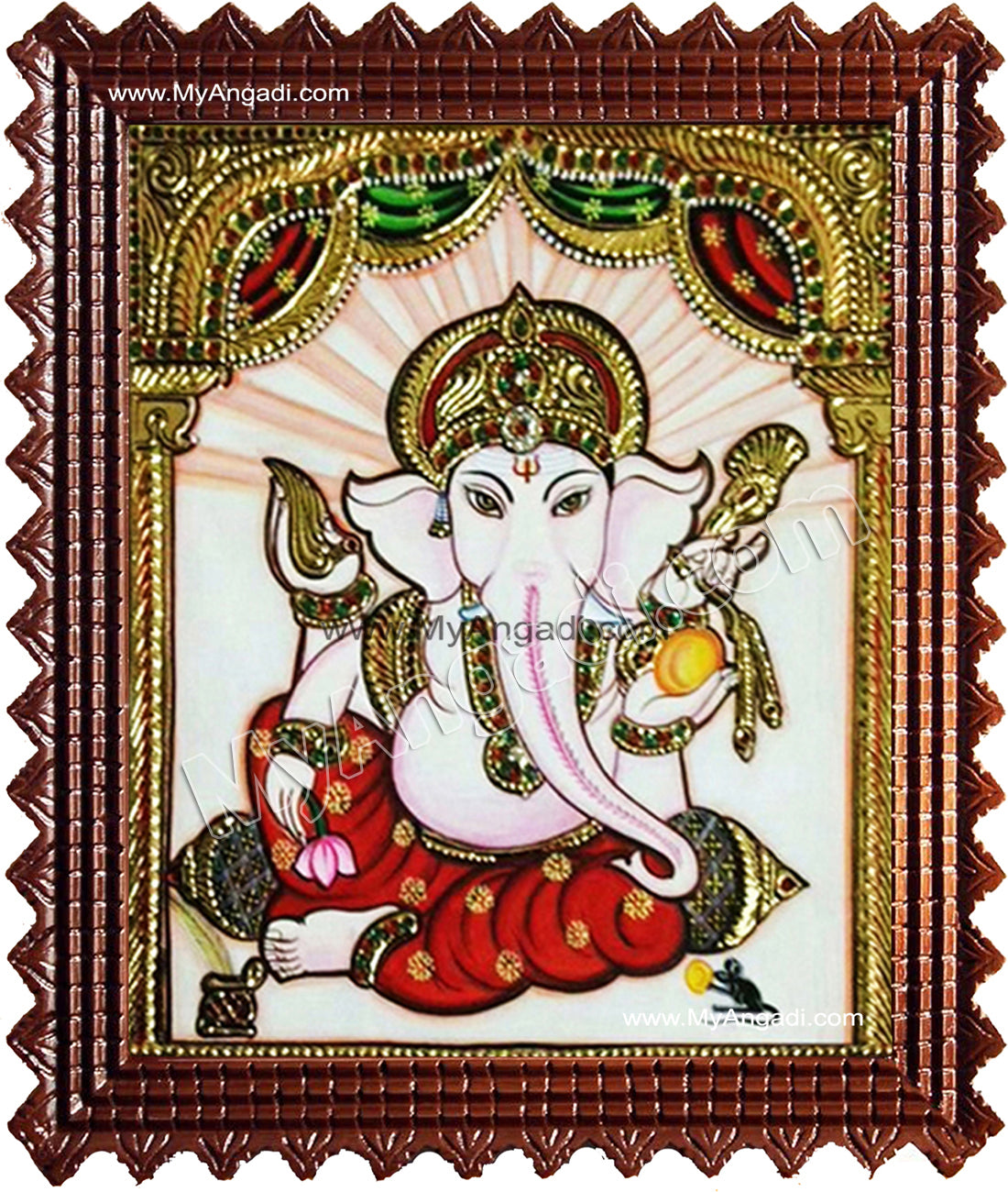 Ganesha Tanjore Painting