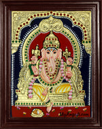 Ganesha Tanjore Painting