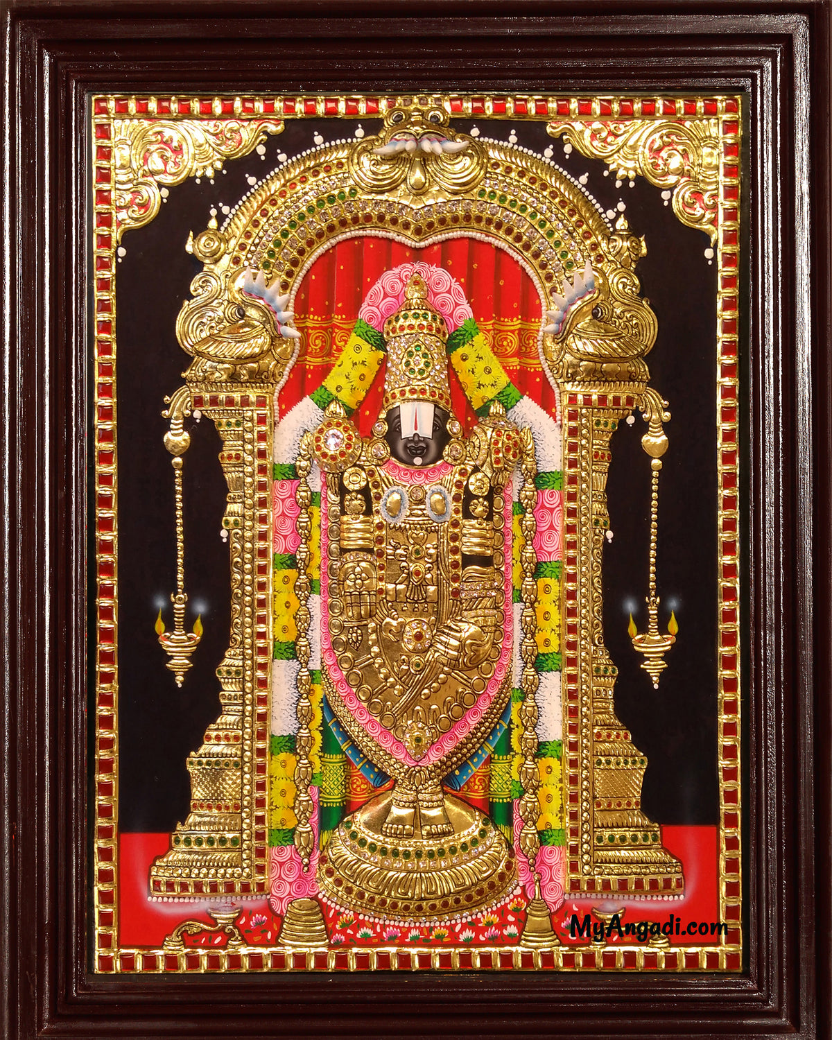 Balaji Super Emboss Tanjore Painting