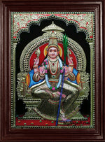 Kamatchi Amman Super Emboss Tanjore Painting