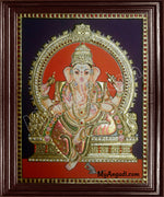 Ganapathi Tanjore Painting