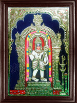 Ashtamsa Sri Varada Anjaneya Tanjore Painting