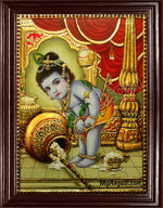 Butter Krishna Tanjore Painting
