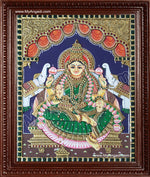Gaja Lakshmi Tanjore Painting