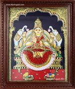 Gaja Lakshmi Tanjore Painting